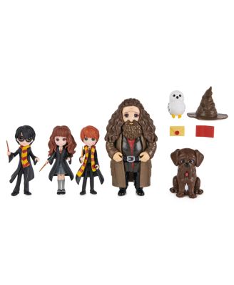 Wizarding World - , Harry Potter Magical Minis First-Year Set with 4 Figures, 2 Creatures and 3 Accessories, Kids Toys for Girls and Boys Ages 5 and up