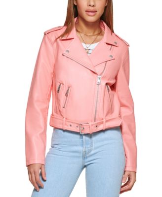Levi's - Faux-Leather Moto Jacket
