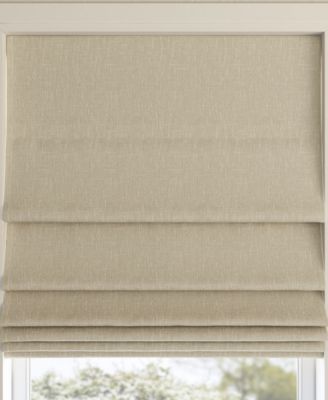 Sun Zero - Pryer Textured 100% Blackout Cordless Roman Shade