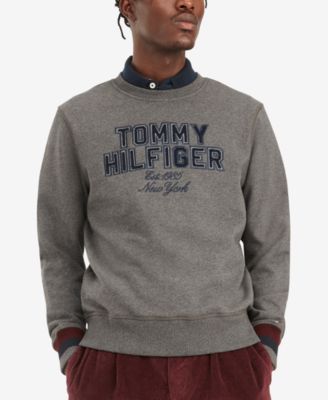Tommy Hilfiger - Slater Embroidered Tufted Chenille Logo Patch Sweatshirt