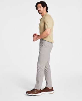 Tommy Hilfiger - Men's Modern-Fit TH Flex Stretch Plaid Suit Pants