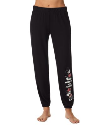 Disney - Women's Mickey & Minnie Mouse Pajama Pants