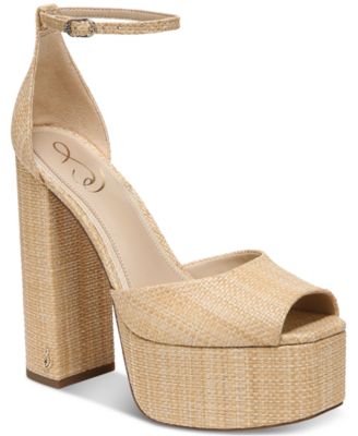 Sam Edelman - Kori Ankle-Strap Platform Dress Sandals