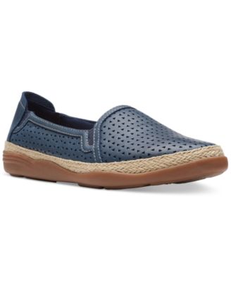 Clarks - Women's Elaina Ruby Slip-On Espadrille Flats