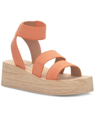 Lucky Brand - Women's Samella Strappy Platform Wedge Sandals