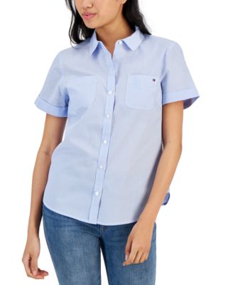 Tommy Hilfiger - Women's Cotton Camp Shirt