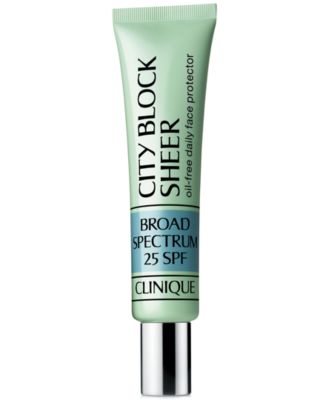 Clinique - City Block Sheer Oil-Free Daily Face Protector SPF 25, 1.4 FL. OZ.