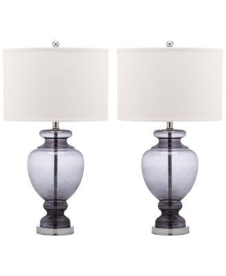 Safavieh - Set of 2 Glass Table Lamps