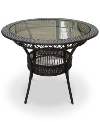 Noble House - Nesten Glass Table, Quick Ship