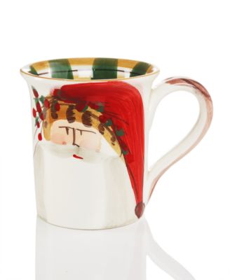 VIETRI - Old St. Nick Animal Hat Mug