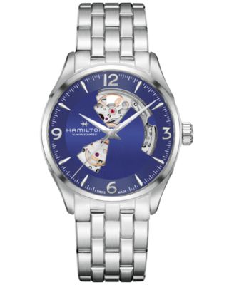 Hamilton - Men's Swiss Jazzmaster Stainless Steel Bracelet Watch 42mm