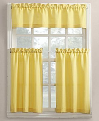 No. 918 - Martine 3-Piece Kitchen Curtain Set