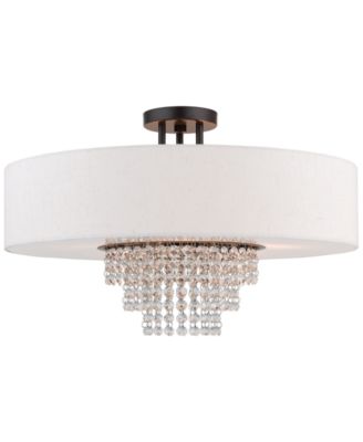 Livex - Carlisle 5-Light Semi-Flush Mount