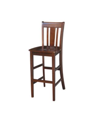 International Concepts - San Remo Bar height Stool - 30" Seat Height