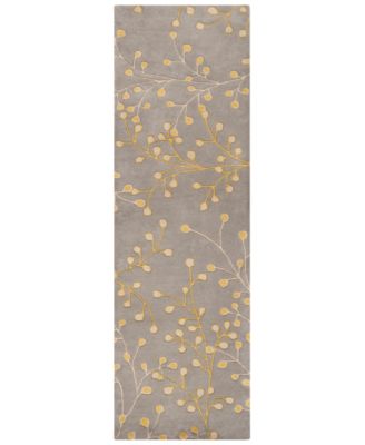 Surya - Athena ATH-5060 Taupe 2'6" x 8' Runner Area Rug
