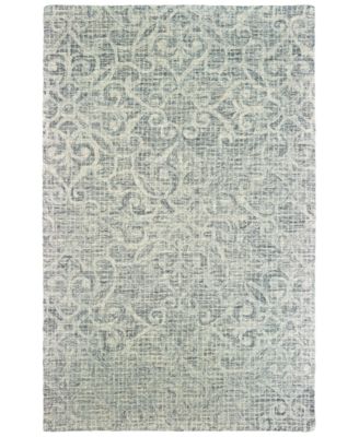 Oriental Weavers - Tallavera 55602 Gray/Ivory 3'6" x 5'6" Area Rug