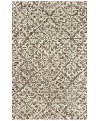 Oriental Weavers - Tallavera 55607 Brown/Ivory 3'6" x 5'6" Area Rug