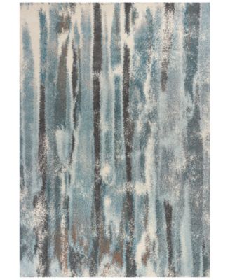 Kas - Illusions Moderne 6211 Teal 6'7" x 9'6" Area Rug