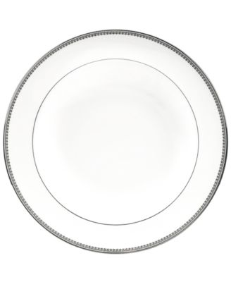 Vera Wang Wedgwood - Vera Wang "Lace" Rim Soup Plate, 9"