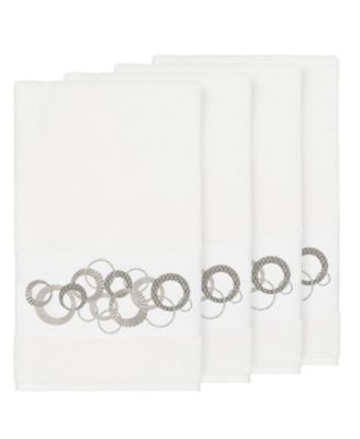 Linum Home - Turkish Cotton Annabelle 4-Pc. Embellished Bath Towel Set