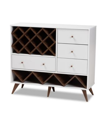 Furniture - Savino Wine Cabinet, Quick Ship
