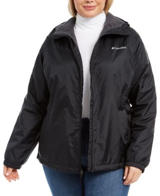 Columbia - Plus Size Lined Rain Jacket