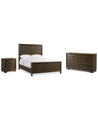 Furniture - Monterey Bedroom , 3-Pc. Set (Queen Bed, Nightstand & Dresser)
