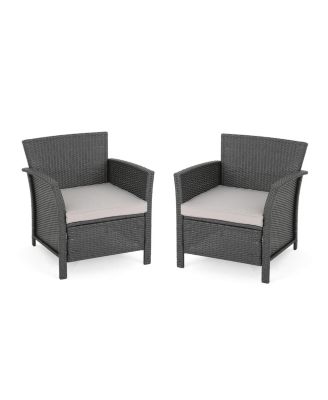 Noble House - St. Lucia Outdoor Club Chair (Set of 2)