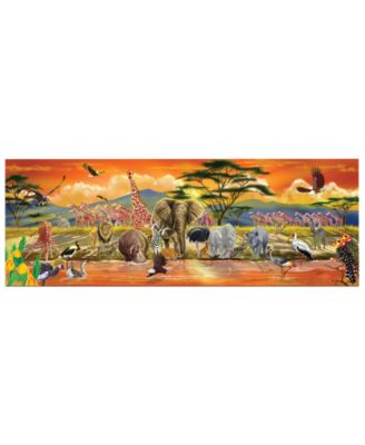 Melissa and Doug - Kids Toy, Safari 100-Piece Floor Puzzle