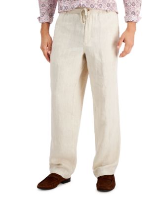 Club Room - Men's Linen Pants, Created for Macy's