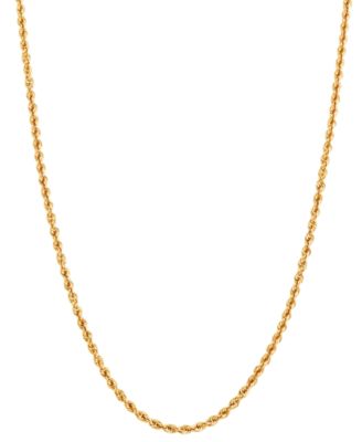 Macy's - Rope Link 24" Chain Necklace in 14k Gold