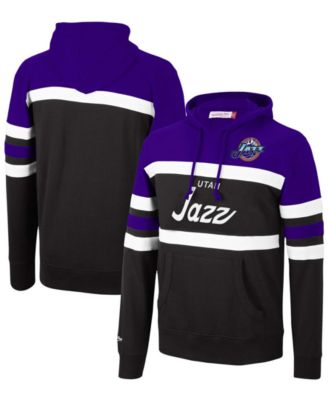 Mitchell & Ness - Men's Utah Jazz Head Coach Pullover Hoodie