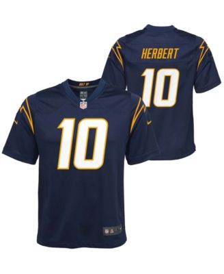 Nike - Youth Justin Herbert Los Angeles Chargers Team Game Alternate Jersey