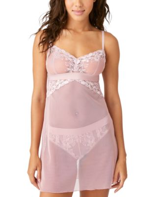 b.tempt'd - Women's Opening Act Lace Fishnet Chemise