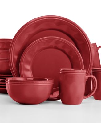 Rachael Ray - Cucina Cranberry Red 16-Piece Set