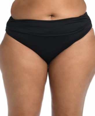 La Blanca - Plus Size Hipster Swim Bottoms