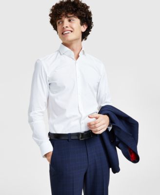 HUGO - Men's Slim-Fit Cotton Shirt