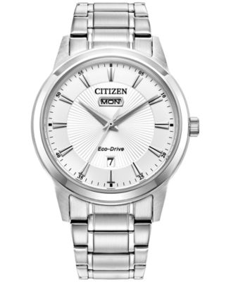 Citizen - Men's Classic Stainless Steel Bracelet Watch 40mm