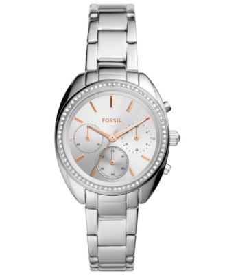 Fossil - Ladies Vale Chronograph,  stainless steel watch 34mm