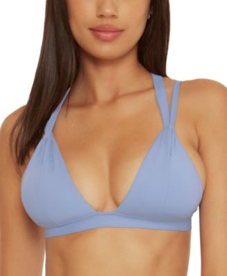 Becca - Women's Color Code V-Neck Strappy-Back Bikini Top