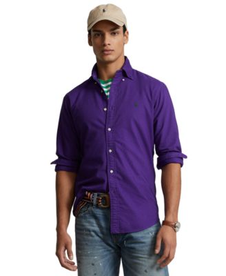 Polo Ralph Lauren - Men's Classic-Fit Garment-Dyed Oxford Shirt