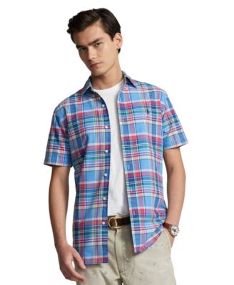Polo Ralph Lauren - Men's Classic-Fit Plaid Oxford Shirt