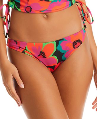 Sanctuary - Women's Savage Gardener Cinch-Back Hipster Bikini Bottoms
