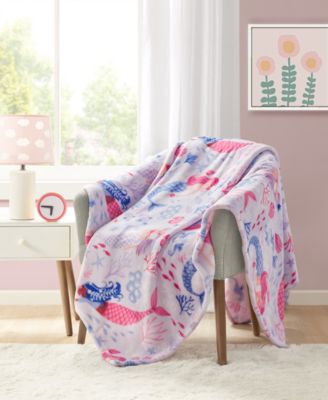 Charter Club Kids - Printed Throw, 50" x 60", Created for Macy's