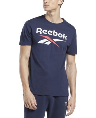 Reebok - Men's Identity Slim-Fit Big Logo Graphic T-Shirt