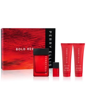 Perry Ellis - Men's 4-Pc. Bold Red Eau de Toilette Gift Set