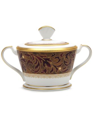 Noritake - "Xavier Gold" Covered Sugar