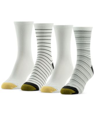 Gold Toe - Women's 4-Pk. Casual Sunset Stripe Midi Socks