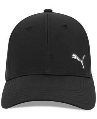 Puma - Men's Alloy Solid Color Cat Logo Stretch Fit Cap