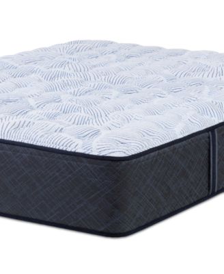 Serta - Perfect Sleeper Blue Lagoon Night 13.5" Medium Mattress Set-Full